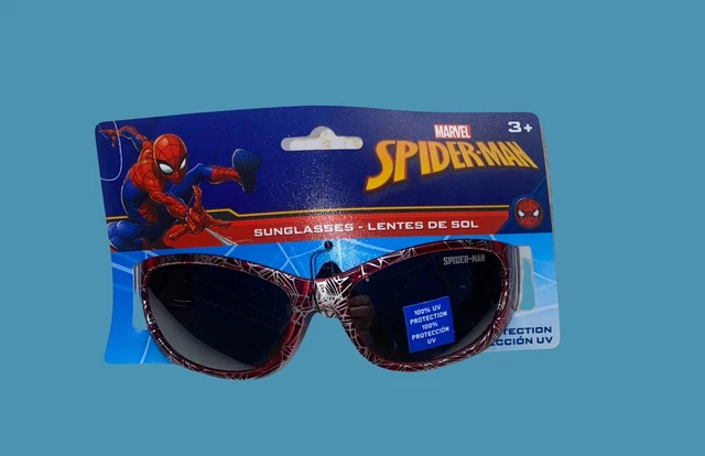Spider Man , Bat Man and More . Wraparound Sunglasses For Children. 100% UV Prot