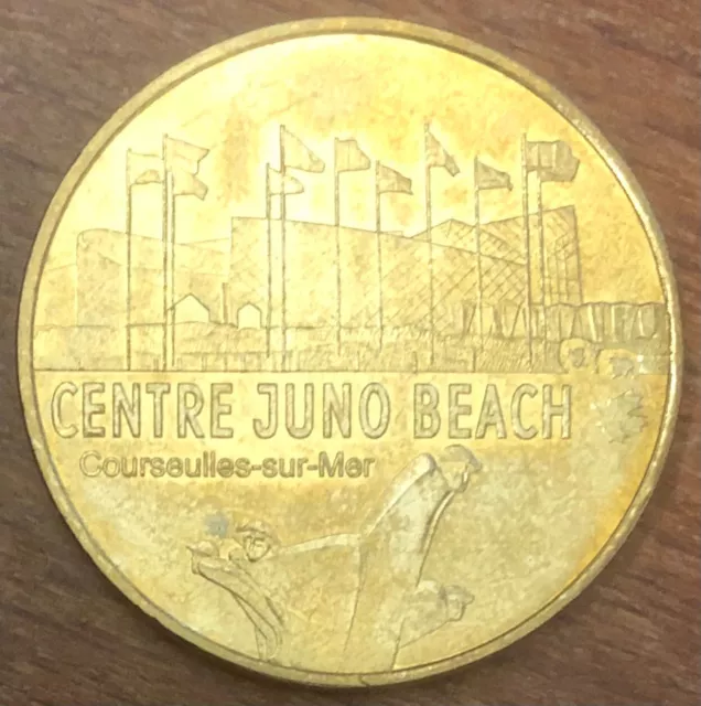 Mdp 2009 Centre Juno Beach Médaille Monnaie De Paris Jeton Tokens Medals Coins