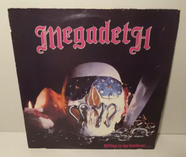 Megadeth „Killing Is My Business“-Press 1985