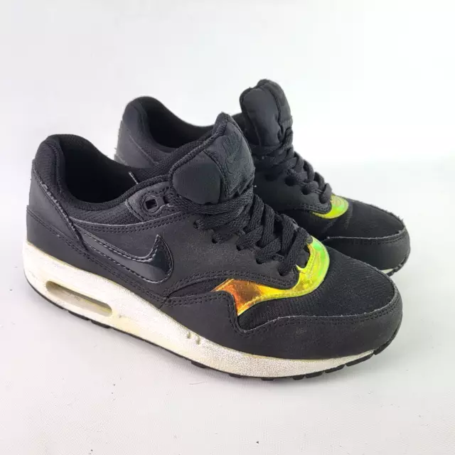 Nike Air Max 1 (GS) Black White 555766-023 US 5Y Womens 6.5