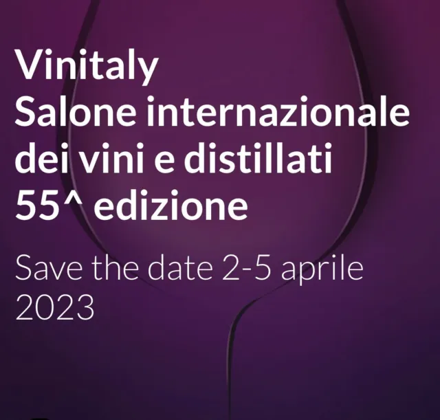Biglietti Vinitaly 2,3,4,5 Aprile Verona
