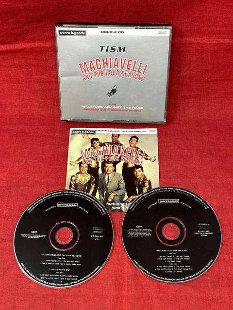 TISM - MACHIAVELLI And The Four Seasons Cd ~ Australian Rock