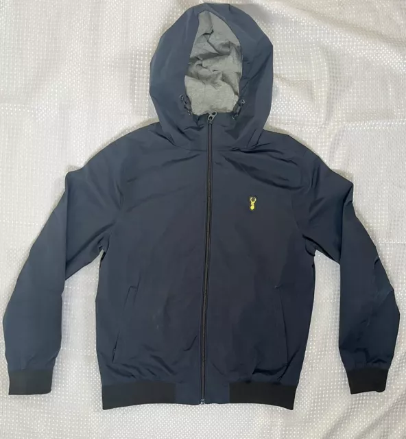 Next Boys Softshell Zip Up Jacket Age 12 Years Height 152cm Navy Blue