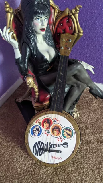 VINTAGE Rare Mastro Toy Banjo" The Monkees"  Banjo
