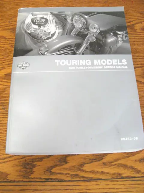 2008 Harley-Davidson TOURING SERVICE Shop MANUAL, Electra Glide Road King  Xlnt