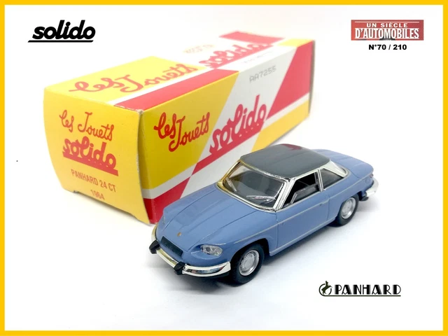 PANHARD CT 24 1964 ancienne SOLIDO 1/43 Bon état sauf peinture sur le