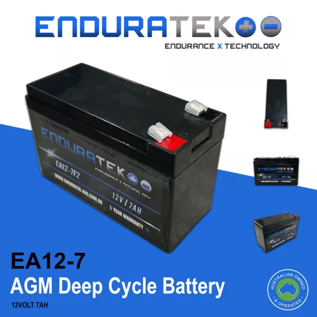 12V 7AH AGM Battery (Deep Cycle Quality) NBN Battery, UPS Battery, 12v7ah