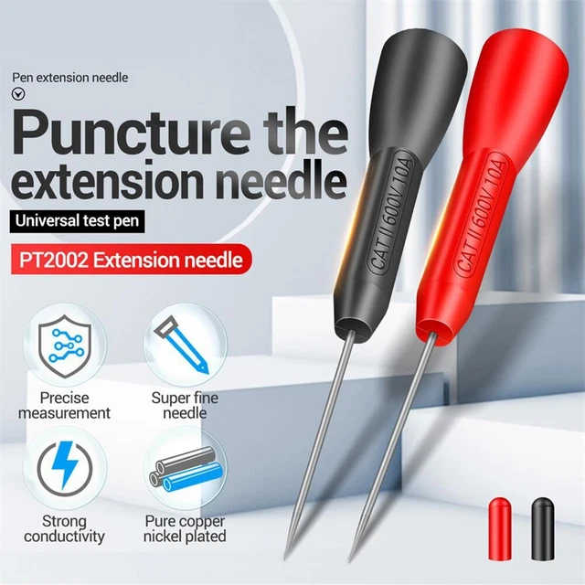 High Quality Insulation Piercing Multimeter Probes with Pin Insulation 10A 600V