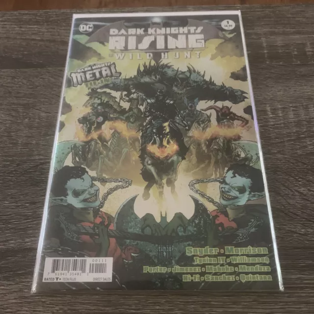 DARK KNIGHTS RISING THE WILD HUNT #1 Dark Nights Metal Tie-In
