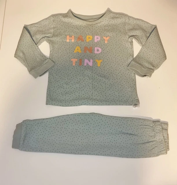 #42 Bundle Of Baby Girls Pjs Bodysuits & Vests Age 18-24 Months 3