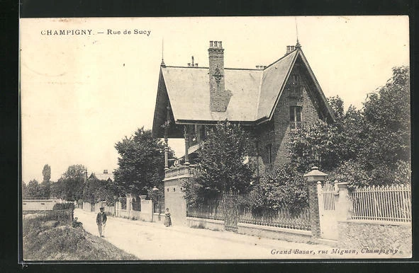 CPA Champigny, Rue de Sucy