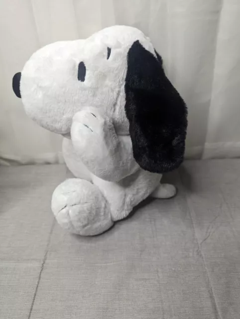 Snoopy Dog White Black Spot Ears Plush doll Toy Peanuts 2022 Animal Adventure