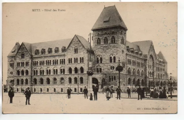 Theme LA POSTE - Post Office - CPA 57 - METZ - Post Office 5