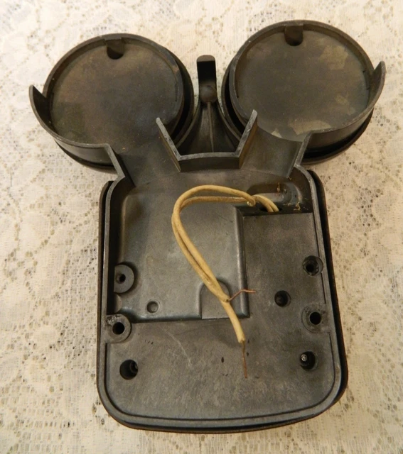 BELL SYSTEM DOUBLE Ringer Telephone Alarm Bells Western Electric Wall ...