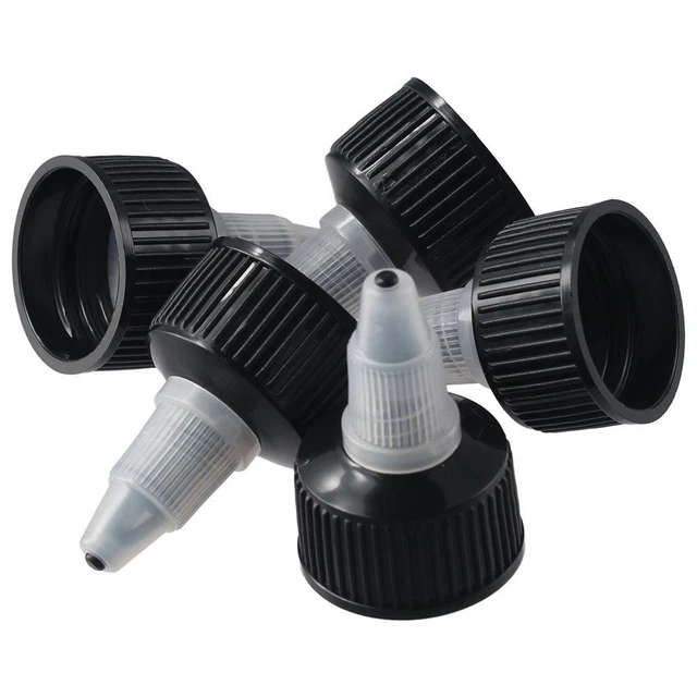 Hals durchmesser 24mm Schwarze & natürliche Twist-Kappen