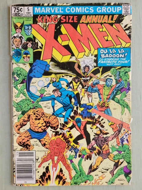 Uncanny X-Men Vol. 1 Annual #5 (Newsstand Edition)