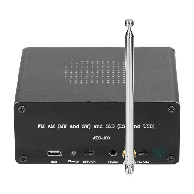 Ricevitore radio di alta qualità con interfaccia antenna e controllo interruttore password