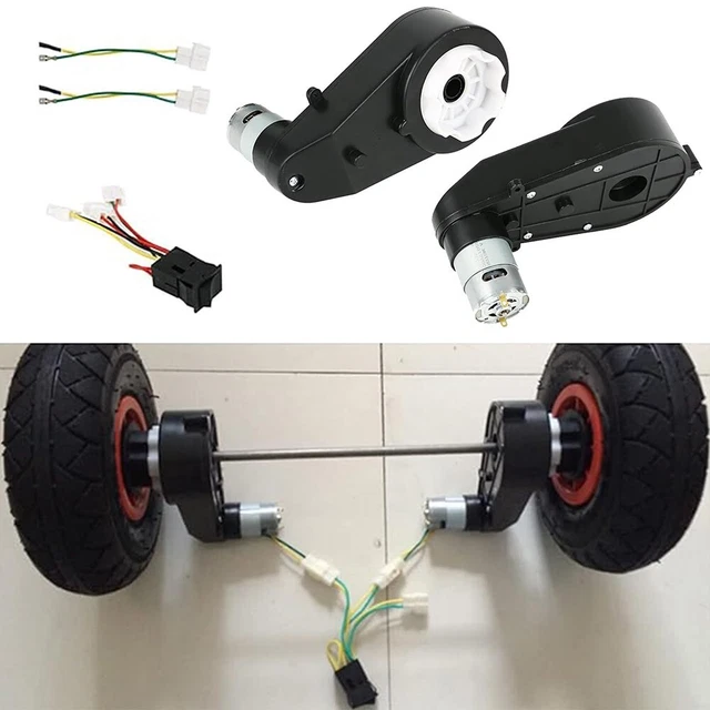 MOTEURS ÉLECTRIQUES RS550 avec boîte de vitesses 2PCS à 40000 tr/min