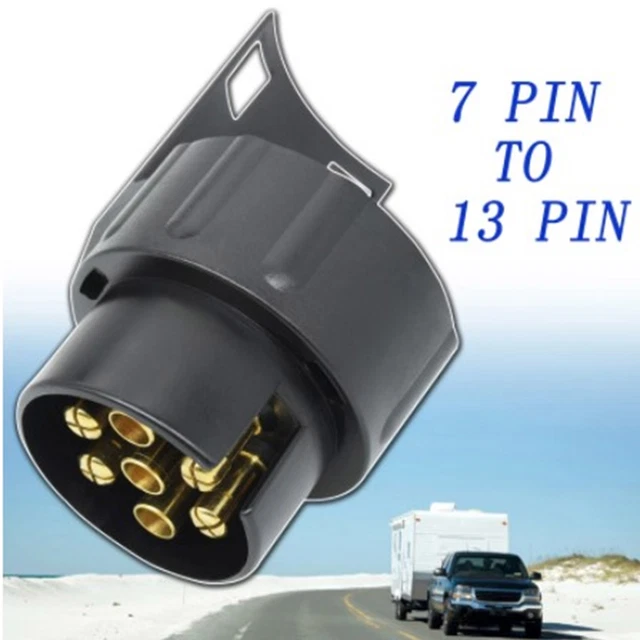 Connettore rimorchio europeo 12 V adattatore spina rimorchio da 13 pin a 7 pin per