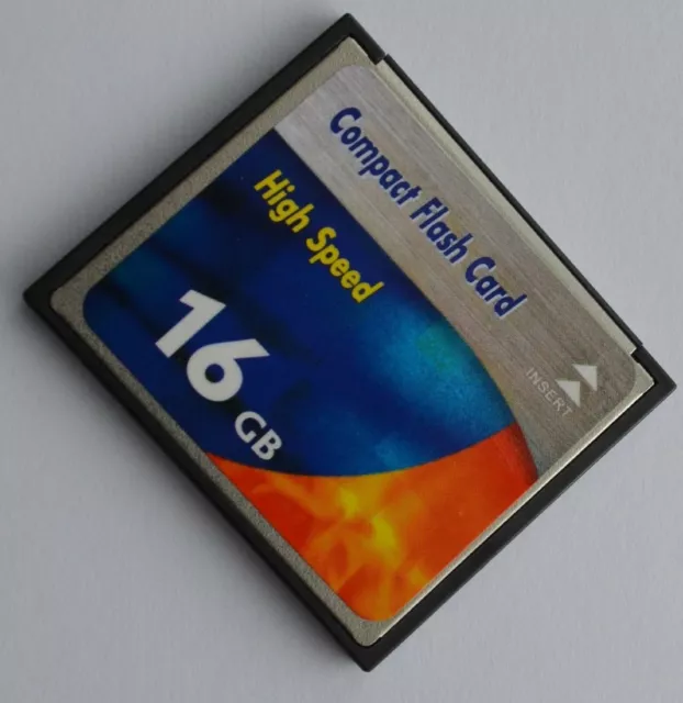 16GB Compact Flash Carte High Speed Mémoire pour Appareil Photo Olympus E-620