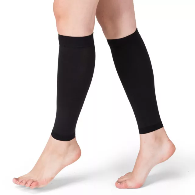 MEN WOMEN CALF Compression Socks 20-30 mmhg Knee High Stockings ...