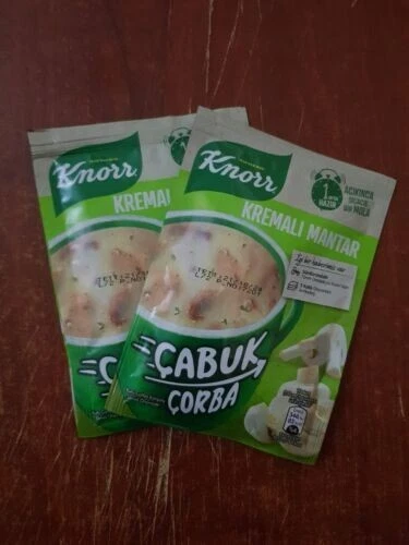 Zuppa di crema di funghi - zuppa pronta di Knorr porzioni da tazza confezione da 2