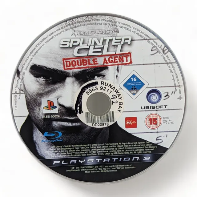 Tom Clancy's Splinter Cell: Double Agent [gcg0253] - $25.99 : Zen Cart!,  The Art of E-commerce