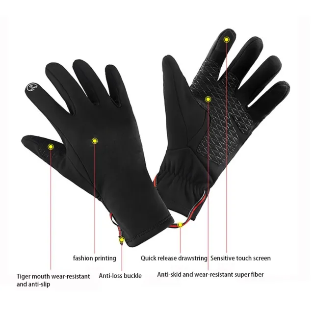Améliorez votre adhérence avec des gants de ski antidérapants à doigt parfai