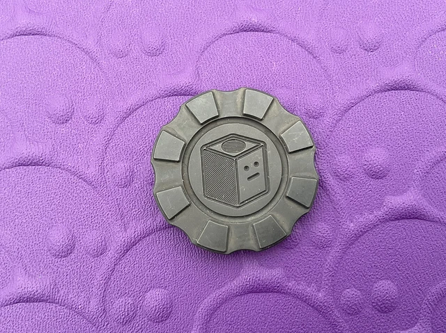 Hitex Gear x Nice Guy Machine Co. NGMCo Darkened Titanium EDC Coin Poker Chip