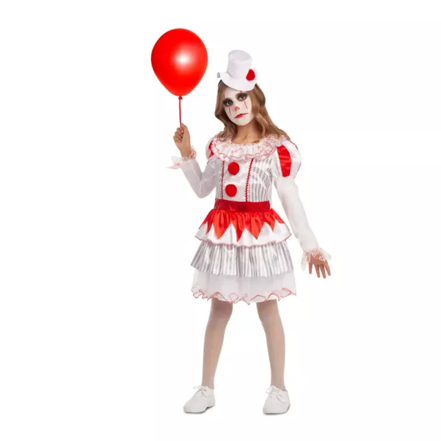 My Other Me Costume Bambina da Clown Pagliaccia Mistica IT Carnevale Halloween