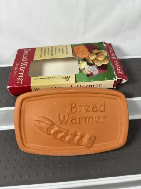 Vintage JBK Ceramic Bread Warmer Tile Keeping Bread Buns Warm New Boxed