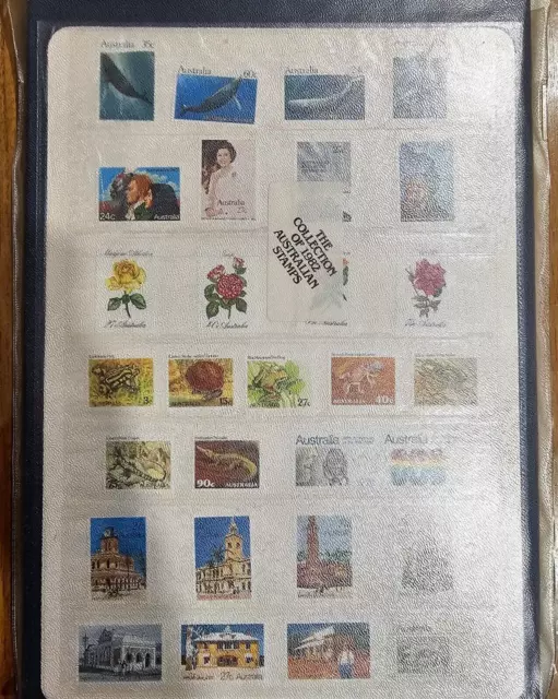The Collection of 1982 Australian Stamps Deluxe Edition With Stamps