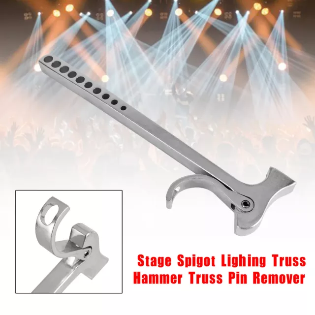 Bühne Spigot Beleuchtung Truss Hammer Pin Entferner Für Global F34 Tru Silber