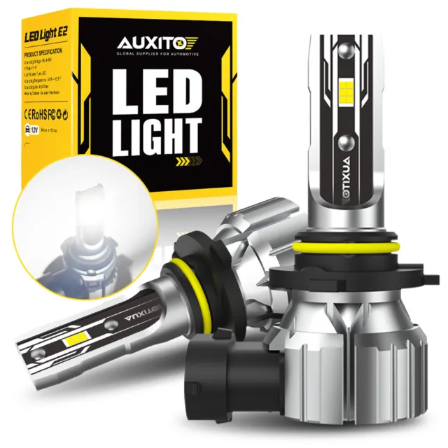 AUXITO 9006 LED Headlight Bulb Conversion Kit Low Beam White Super Bright 6500K