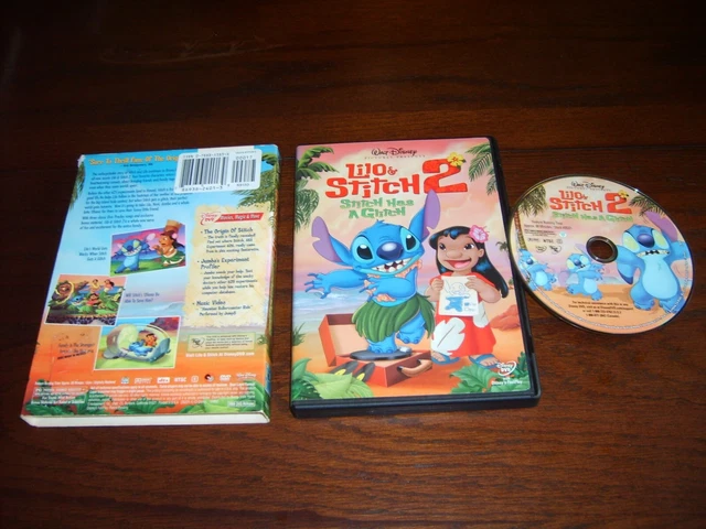 DISNEY S LILO Stitch 2 DVD 2005 cran Large Dakota Fanning Super DISNEY S LILO Stitch 2 DVD 2005 cran Large Dakota Fanning Super