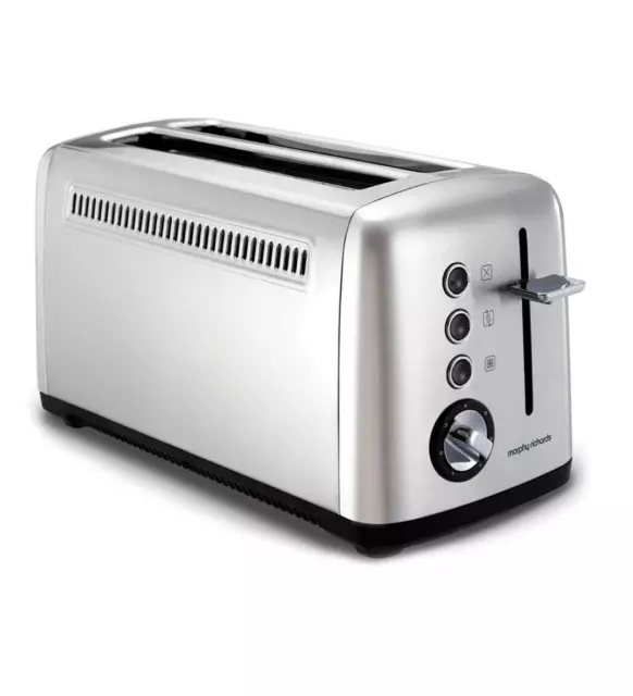 Morphy Richards Toaster Accents Toaster 2 Schlitz, 850W, Edelstahl - B-WARE