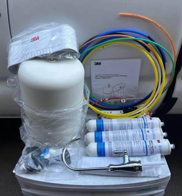 3M 3Mro301 Under Sink Reverse Osmosis Water Filter Systems