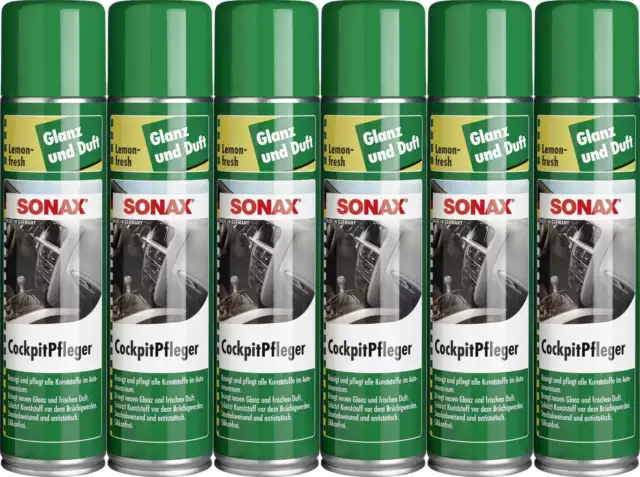 Sonax CockpitPfleger Lemon-fresh 400 ml VPE set 6 pezzi 03433000