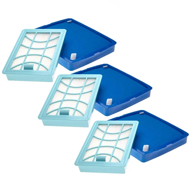6er Filter Set für Philips PowerPro Expert FC9736, FC9738, FC9737 Staubsauger