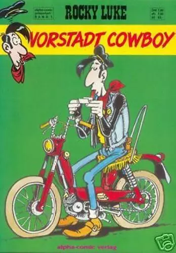 ROCKY LUKE "Vorstadt Cowboy" BAND 1 Alpha-Comic-Verlag