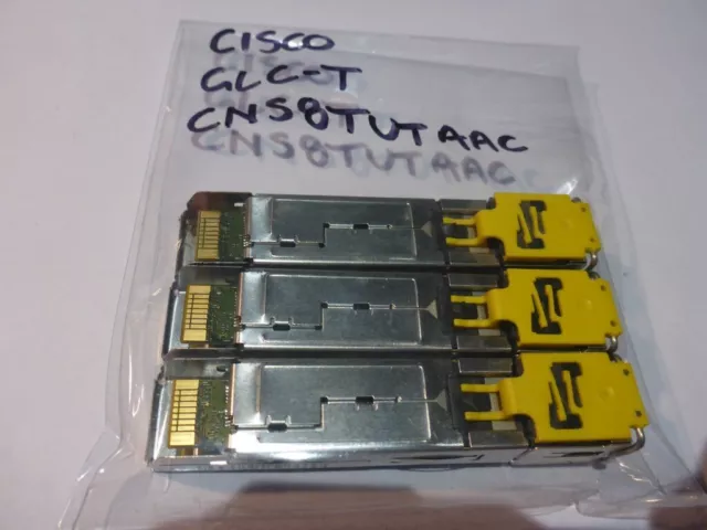 ORIG Cisco GLC-T 30-1410-04 RJ45 SFP Transceiver Module CNS8TUTAAC