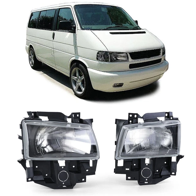 Johns Fari Alogeni Anteriori H4 Compatibili Con VW Multivan T5 Dal 2003, Kit Luci Abbaglianti