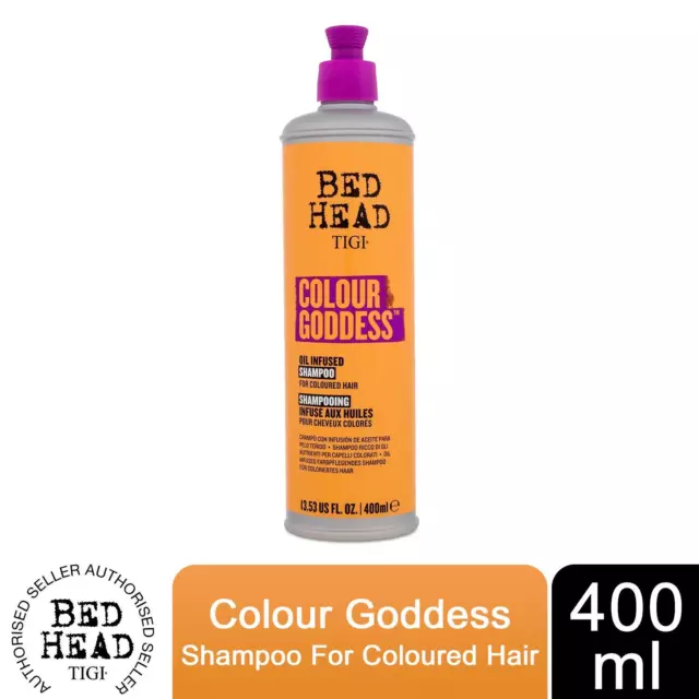 Bed Head by TIGI Colour Goddess Shampoo For Coloured Hair 400ml