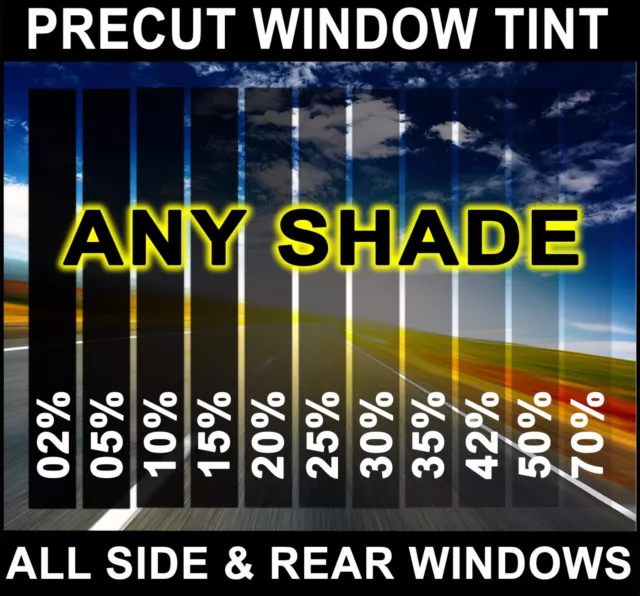 Nano Carbon Window Film Any Tint Shade PreCut All Sides & Rears for Dodge Glass