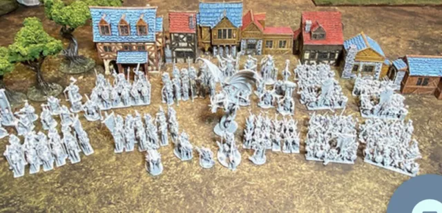 10mm Choas army suitable for either warmaster or kings of war