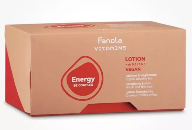 Fanola Lozione Energizzante Anticaduta 10mlx12pz