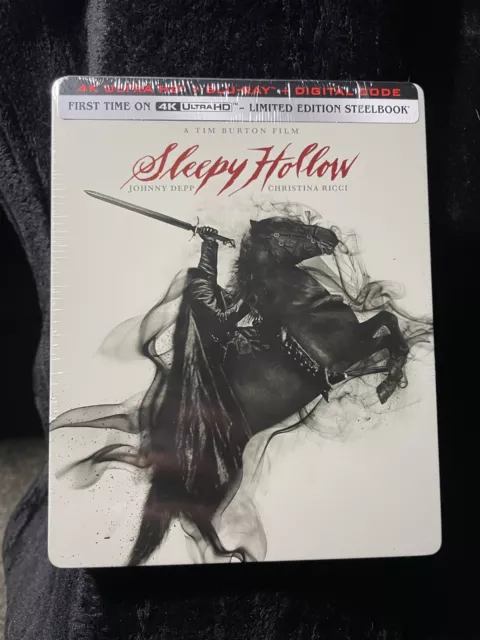 Sleepy Hollow 4K Steelbook (4K UHD + Blu-ray + Digital + Booklet) OUT OF PRINT!