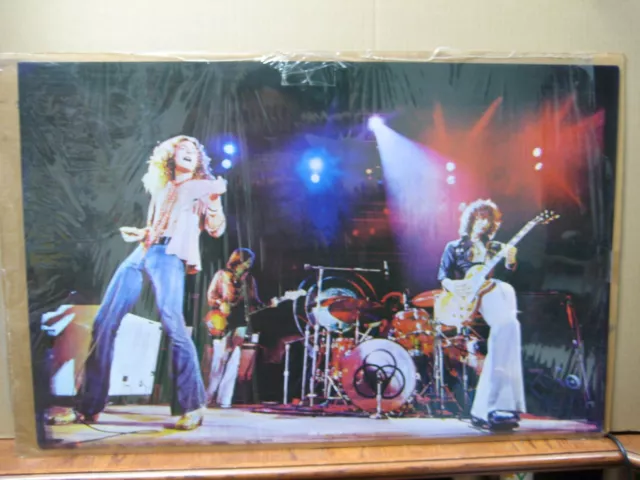 Vintage Led Zeppelin  Poster English rock 14217