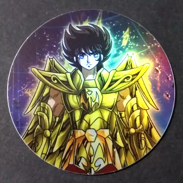 TAZO FOIL SAINT SEIYA VOL. II DKV #32 SAGITARIO SEIYA 2022 PERÚ Toei Animación