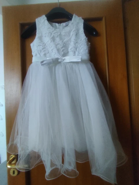Abito Cerimonia da Bambina Damigella Vestito Elegante Vestiti Abiti per Bimba